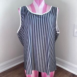 Women's Striped Tank Top Size XL‎